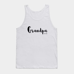 Grandpa Pregnancy Announcement Tank Top